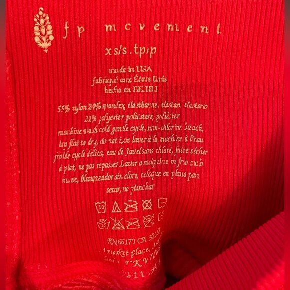 EUC Free People Free Throw Legging Size XS/S Pink - Picture 4 of 7